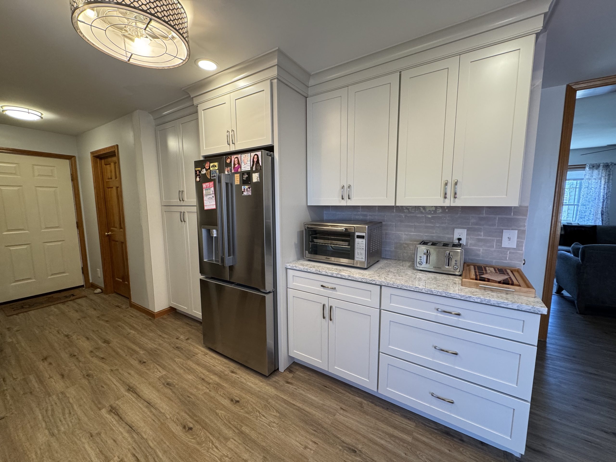 Making a Narrow Kitchen Work