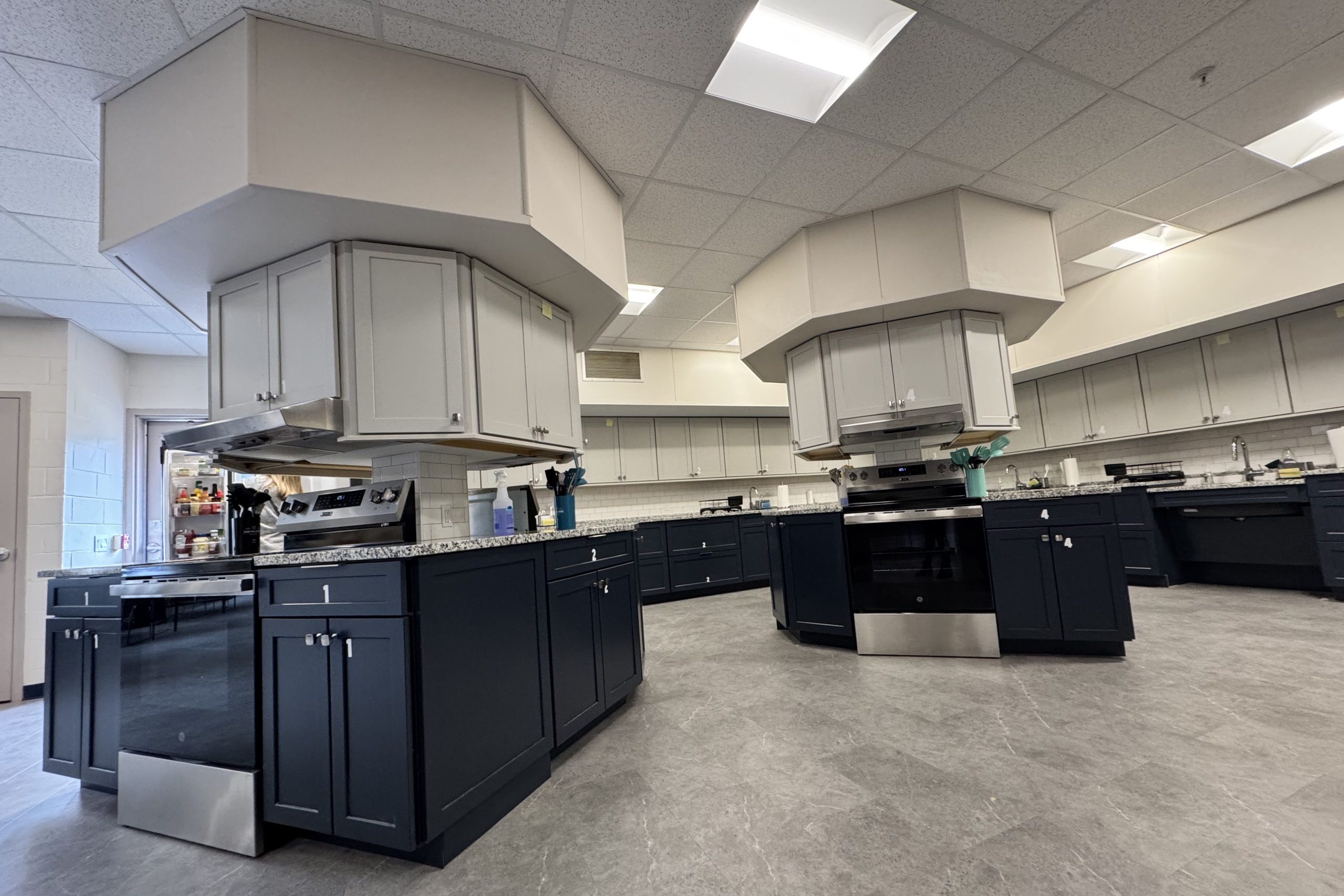 Designing Efficient Circulation in a High-Use Teaching Kitchen